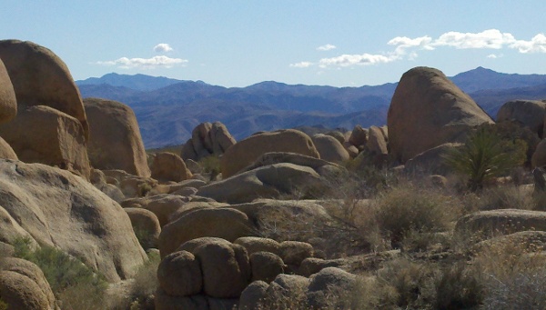View of rocks