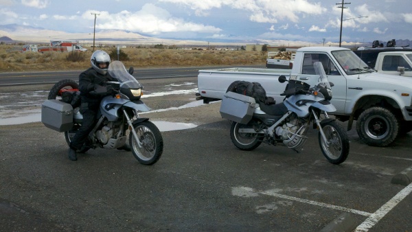 Pulling in for lunch